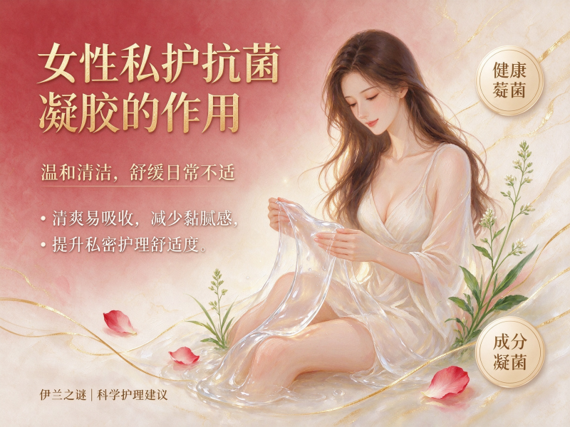 女性私护抗菌凝胶的作用