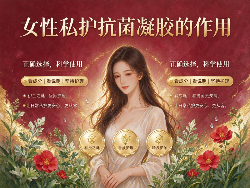 女性私护抗菌凝胶的作用