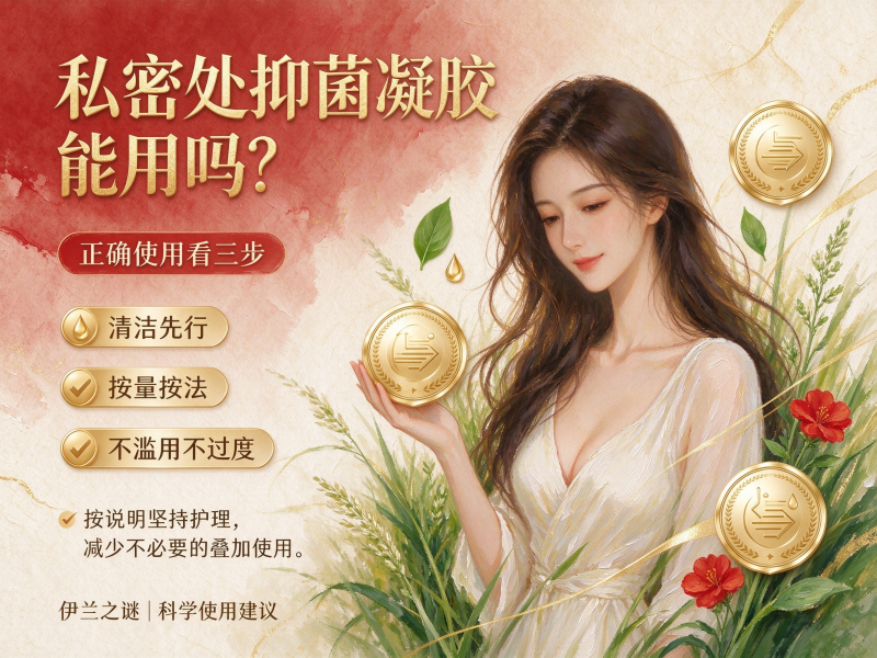 私密处抑菌凝胶能用吗? 私密处抑菌凝胶能用吗?