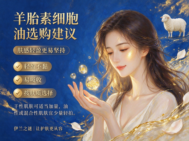 羊胎素细胞油选购建议