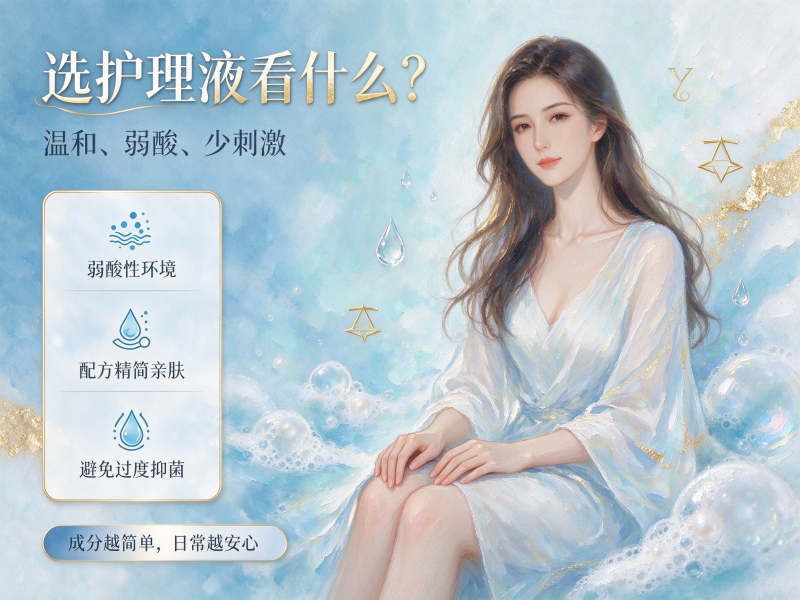 私处保养可以用护理液吗？