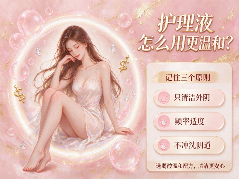 私处护理液和清水哪个好？