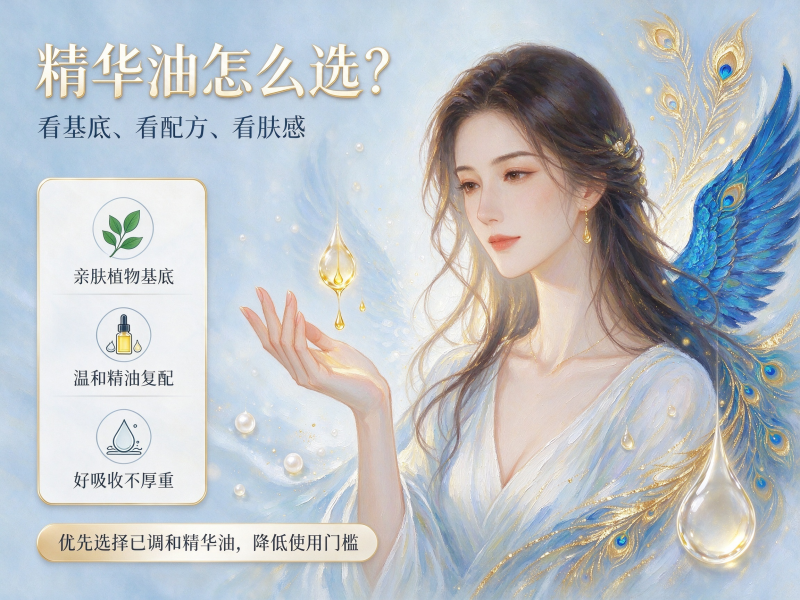 精华油以油养肤抗衰老吗？