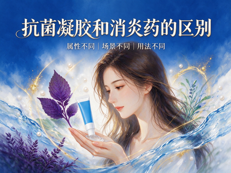 抗菌凝胶和消炎药的区别 抗菌凝胶和消炎药的区别