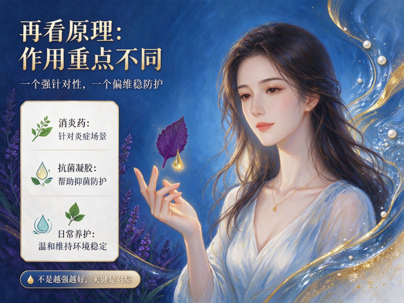 抗菌凝胶和消炎药的区别 抗菌凝胶和消炎药的区别