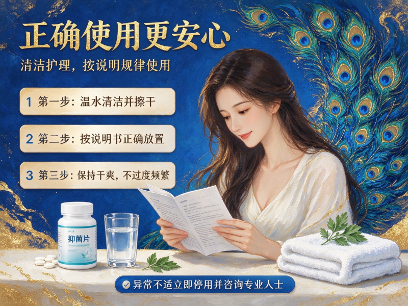 抑菌片用了有什么感觉和反应？