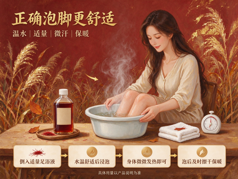 秋季泡脚专用足浴液推荐