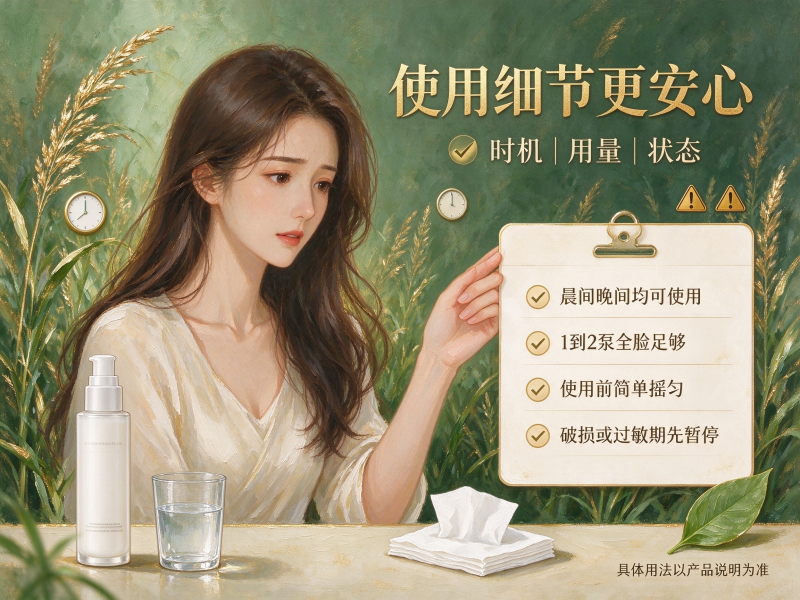 保湿胶原精华乳怎么用的？
