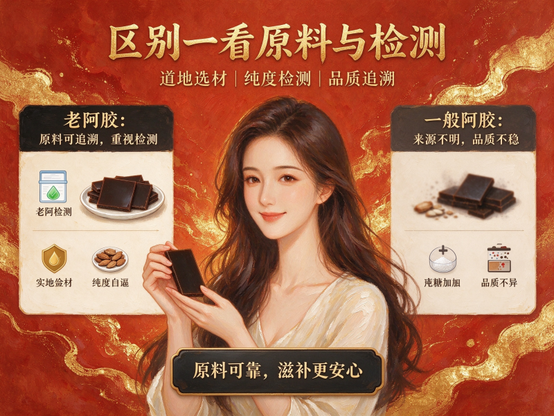 老阿胶和一般阿胶的区别