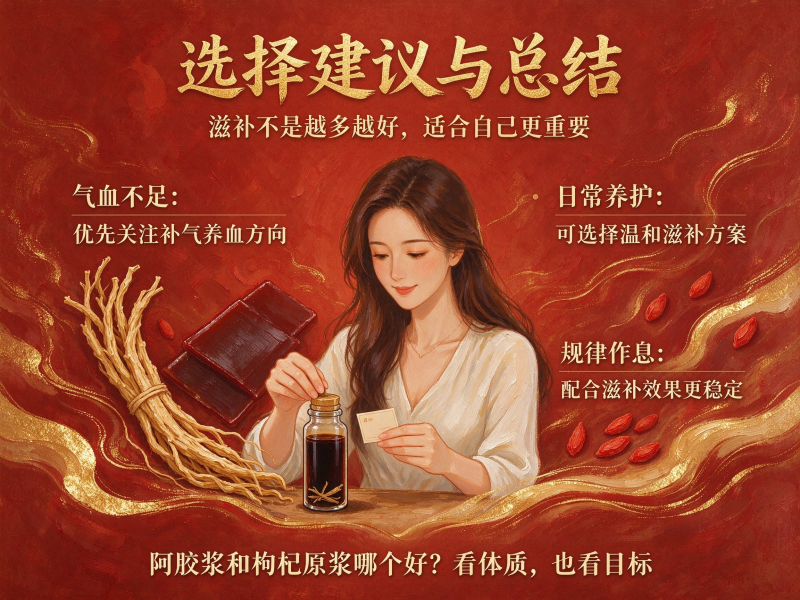 阿胶浆和枸杞原浆哪个好? 阿胶浆和枸杞原浆哪个好?