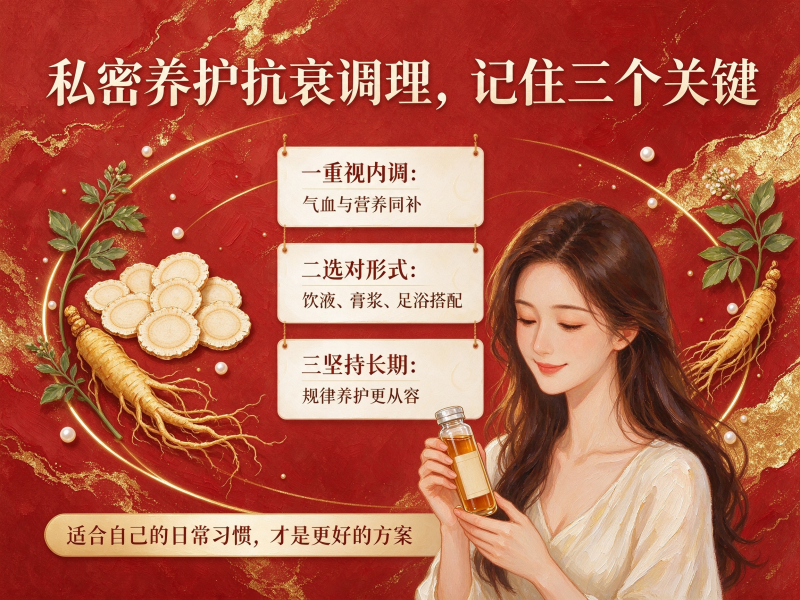 私密养护抗衰调理是什么? 私密养护抗衰调理是什么?