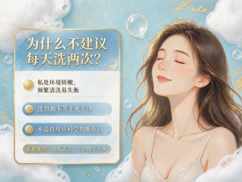 痒洗液私护每天洗两次吗？
