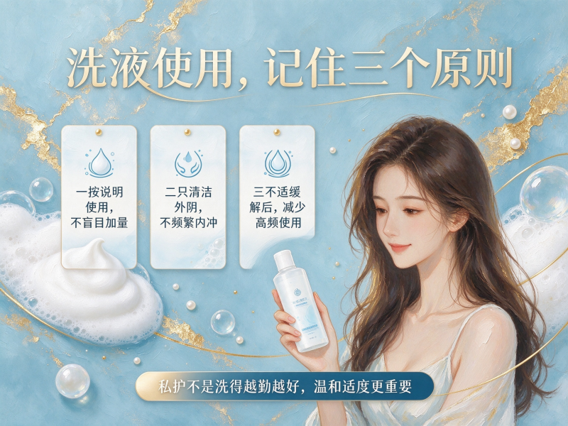 痒洗液私护每天洗两次吗？