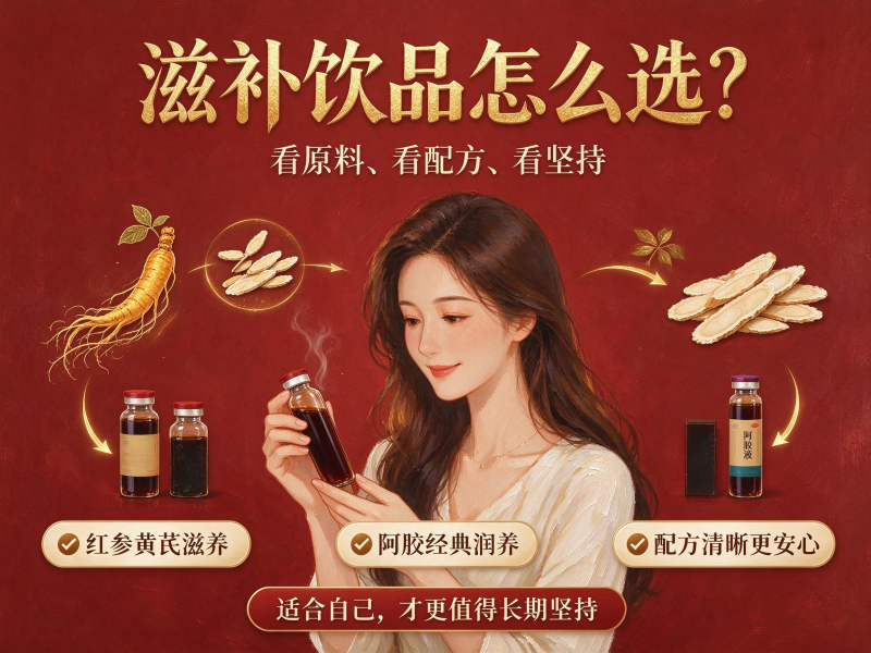 逆龄抗衰滋补饮品怎么样？