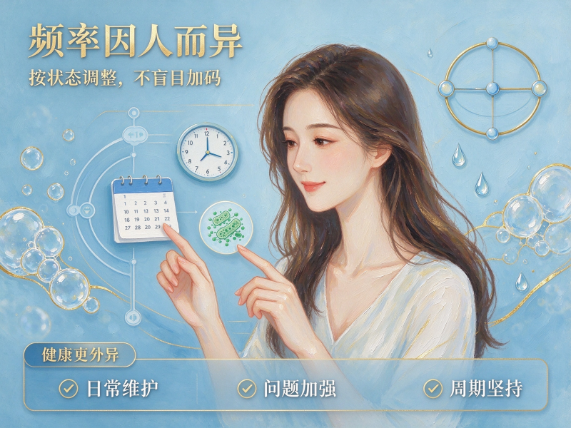 女性私密护理多久做一次？