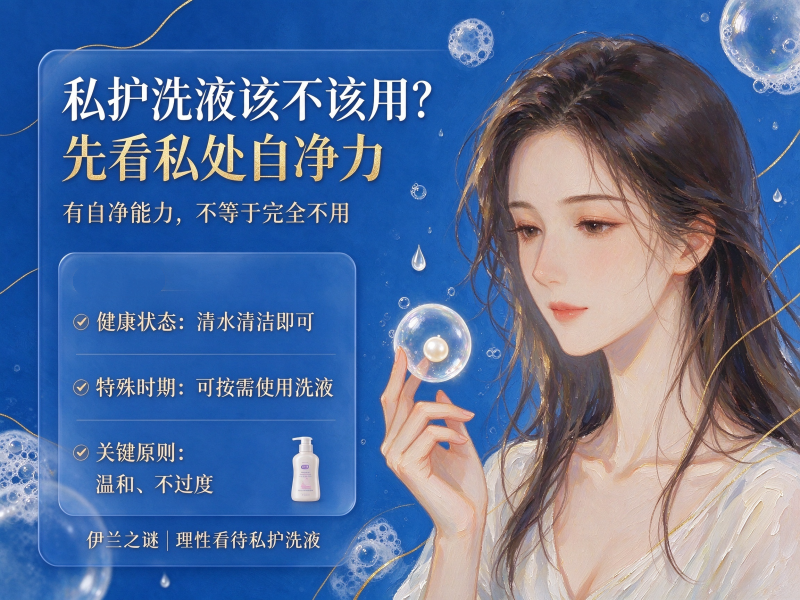 私护洗液该不该用? 私护洗液该不该用?