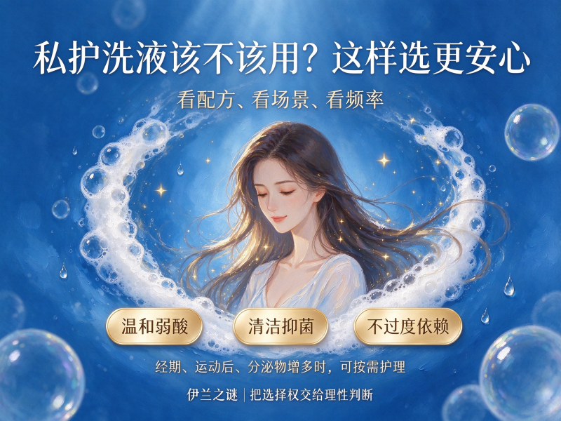 私护洗液该不该用? 私护洗液该不该用?