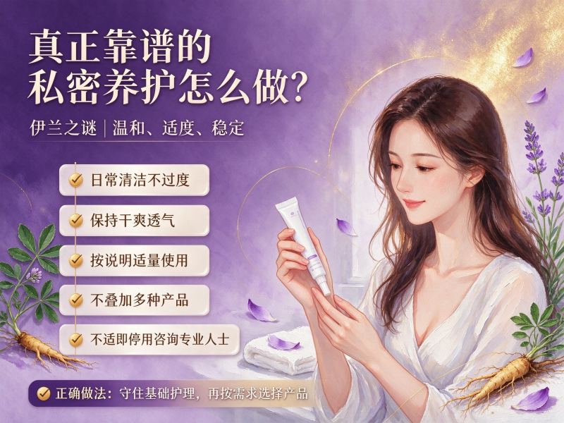 私密养护是忽悠人的吗? 私密养护是忽悠人的吗?