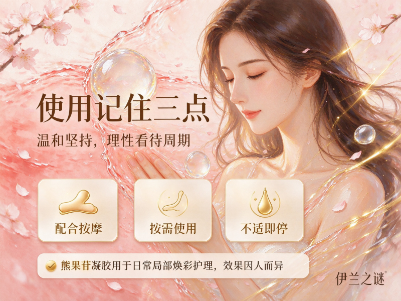 熊果苷凝胶是做什么用?焕彩私护这样用更懂它 熊果苷凝胶是做什么用?焕彩私护这样用更懂它