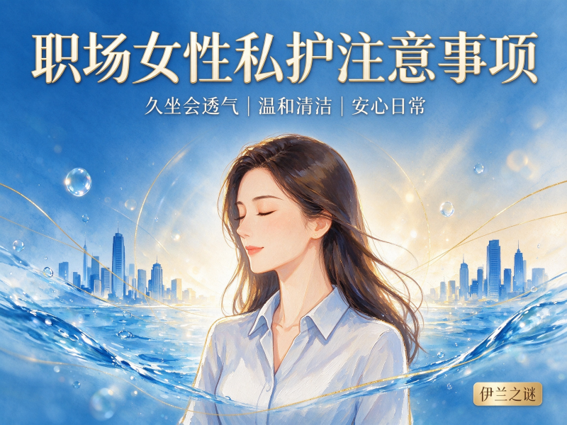 职场女性私护注意事项:久坐上班族这样护理更安心 职场女性私护注意事项:久坐上班族这样护理更安心