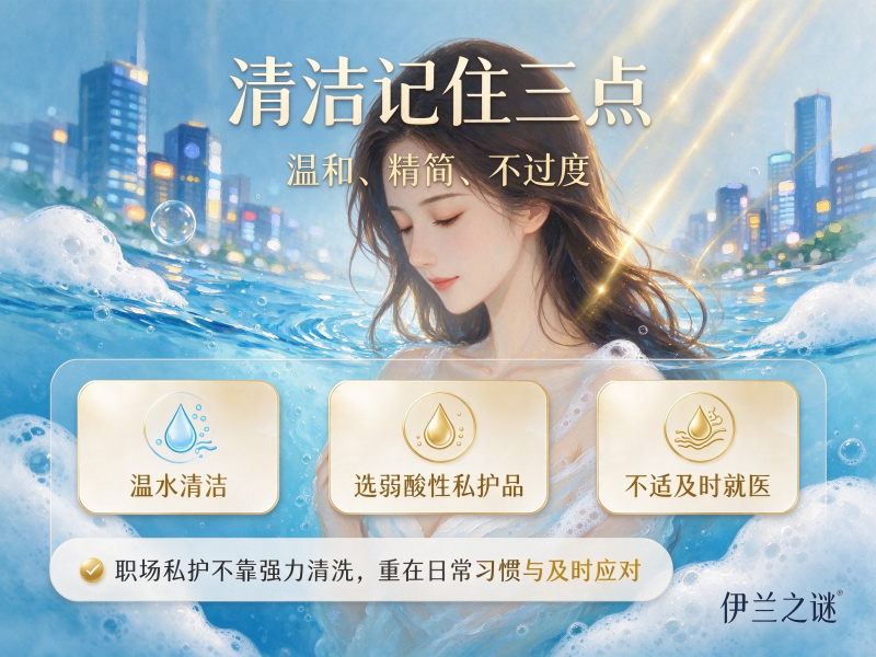职场女性私护注意事项:久坐上班族这样护理更安心 职场女性私护注意事项:久坐上班族这样护理更安心