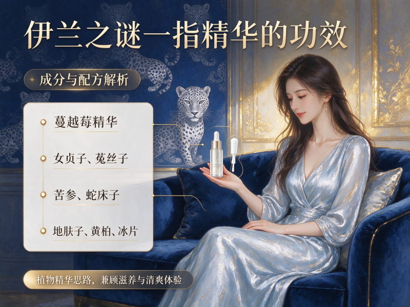 伊兰之谜一指精华的功效