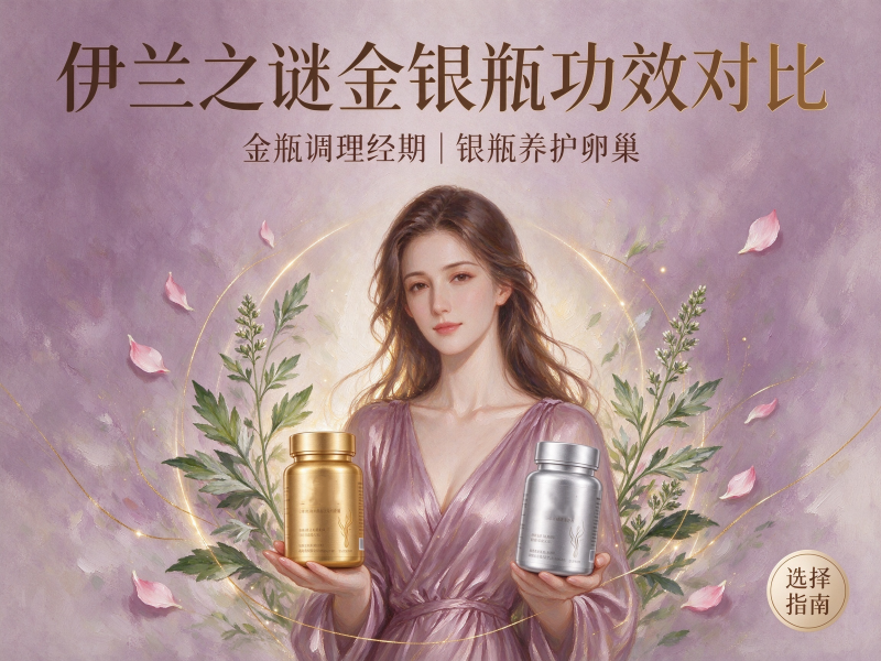 伊兰之谜金银瓶功效对比 伊兰之谜金银瓶功效对比