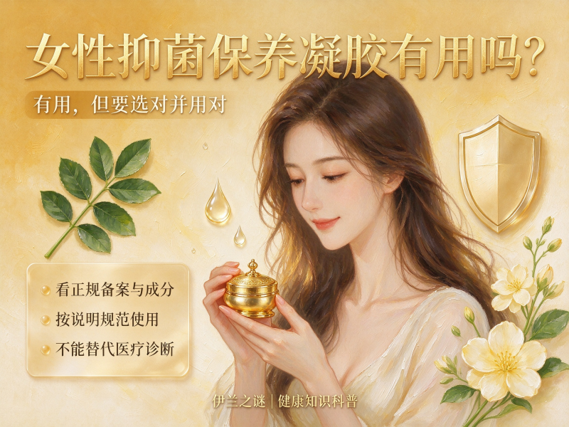 女性抑菌保养凝胶有用吗？