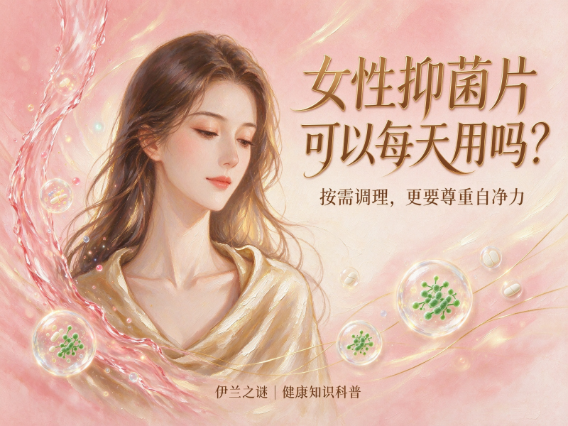 女性抑菌片可以每天用吗? 女性抑菌片可以每天用吗?