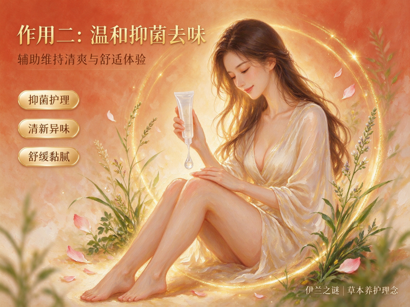 私密去味抑菌凝胶的作用