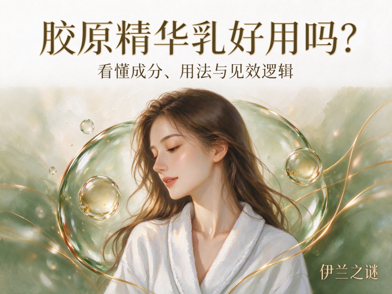 胶原精华乳好用吗？