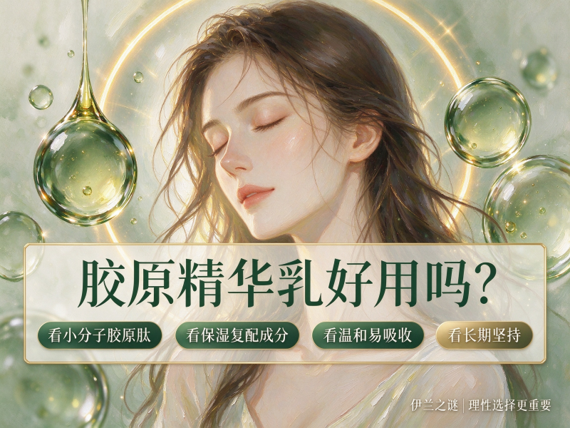 胶原精华乳好用吗？