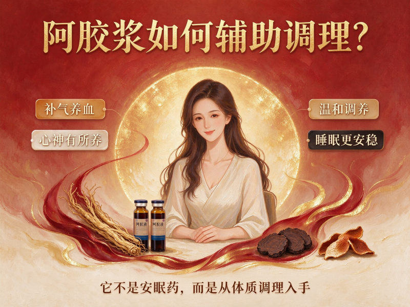 阿胶浆对入睡难有效吗？