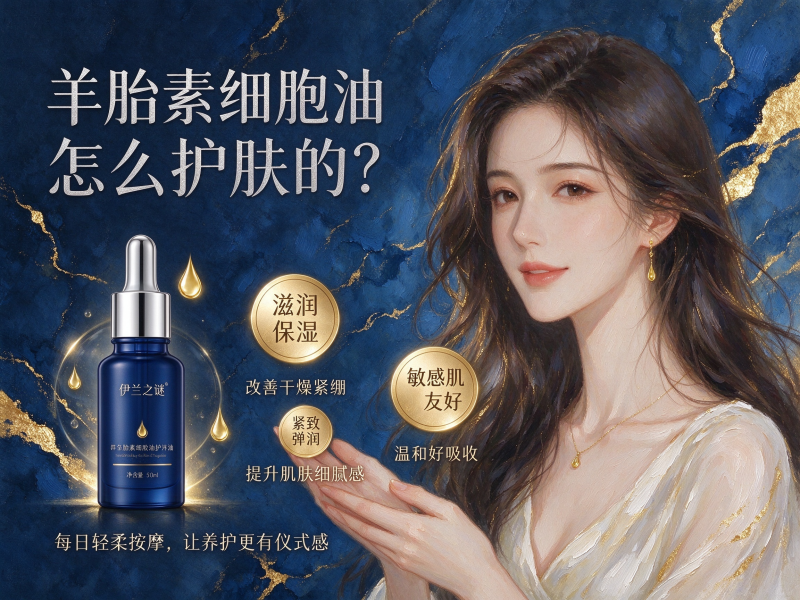 羊胎素细胞油怎么护肤的？