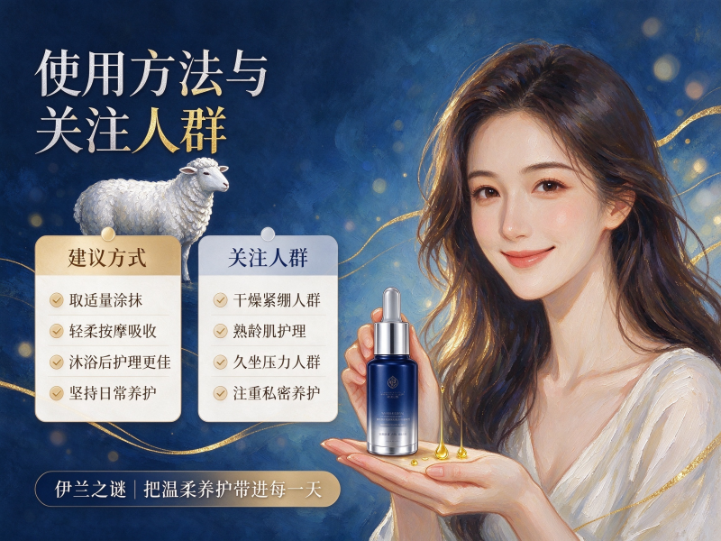 羊胎素细胞油怎么护肤的？