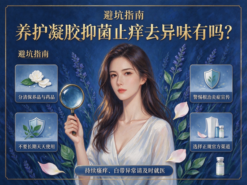 养护凝胶抑菌止痒去异味有吗 养护凝胶抑菌止痒去异味有吗