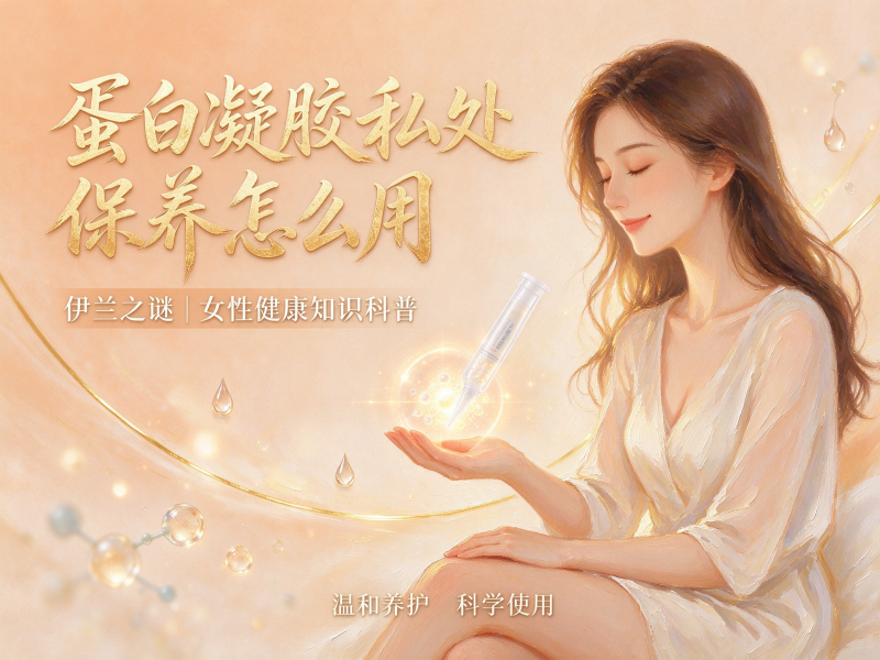 蛋白凝胶私处保养怎么用