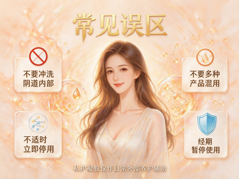 蛋白凝胶私处保养怎么用