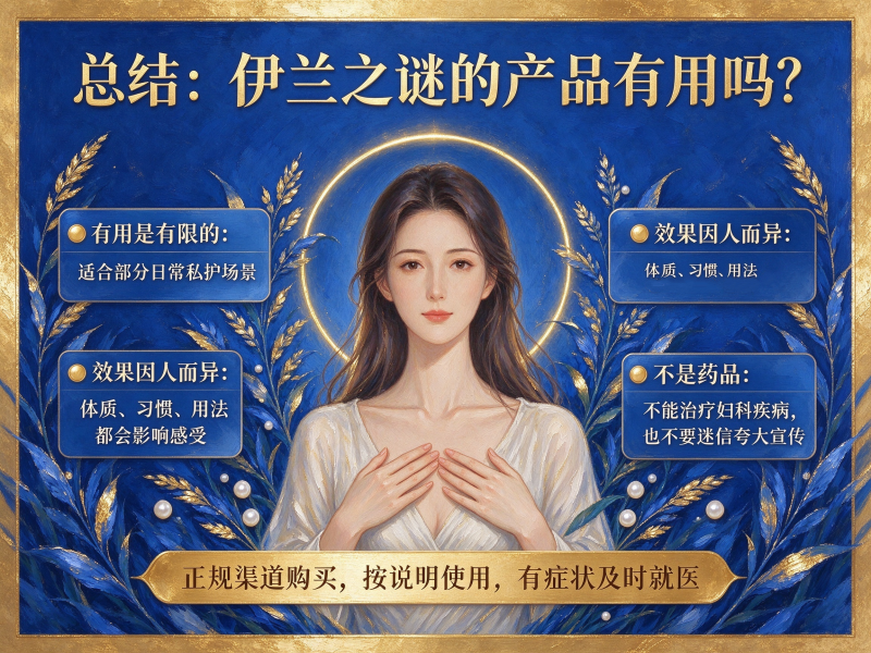 伊兰之谜的产品有用吗