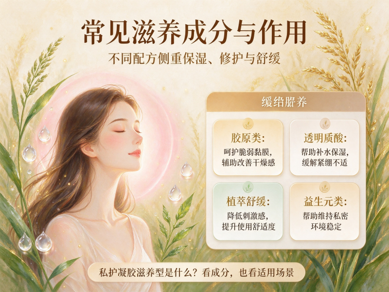 私护凝胶滋养型是什么 私护凝胶滋养型是什么
